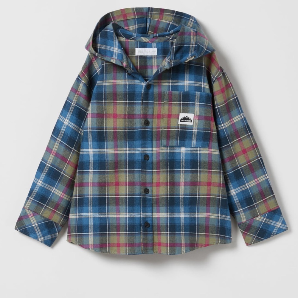 Big Boys 13-14 Zara Hooded Shirt